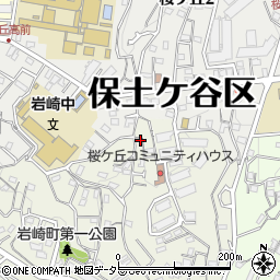 神奈川県横浜市保土ケ谷区岩崎町15-14周辺の地図