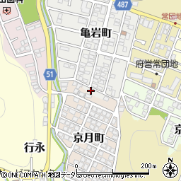 京都府舞鶴市亀岩町117周辺の地図