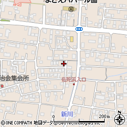 鳥取県米子市淀江町佐陀1077-18周辺の地図