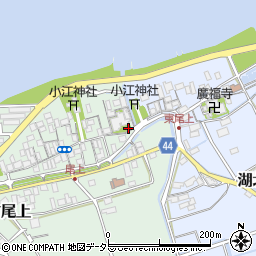 滋賀県長浜市湖北町尾上9周辺の地図