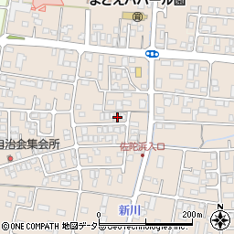鳥取県米子市淀江町佐陀1077-17周辺の地図