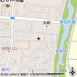 鳥取県米子市淀江町佐陀1053-3周辺の地図
