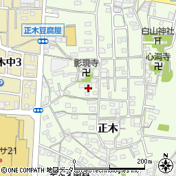 岐阜県岐阜市正木1296周辺の地図