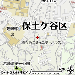 神奈川県横浜市保土ケ谷区岩崎町15-24周辺の地図