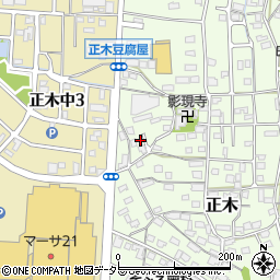 岐阜県岐阜市正木1277周辺の地図