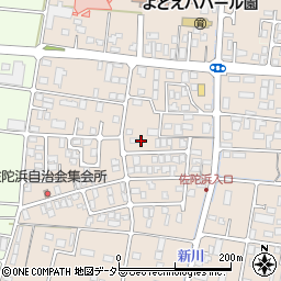 鳥取県米子市淀江町佐陀1077-26周辺の地図
