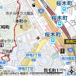 ベトナムダイニング シクロ 横浜桜木町店周辺の地図