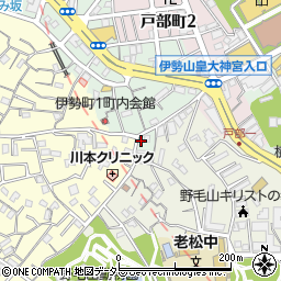 有限会社会沢精肉店周辺の地図