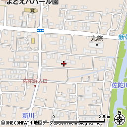 鳥取県米子市淀江町佐陀1061-2周辺の地図