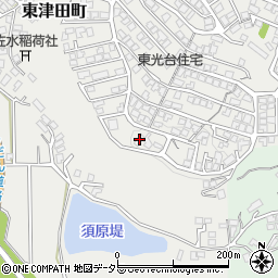 島根県松江市東津田町2153周辺の地図