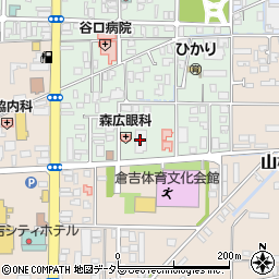 日本海新聞中部本社周辺の地図