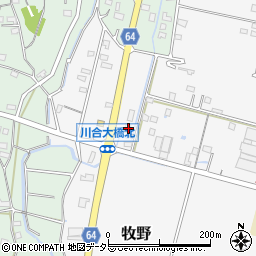 岐阜県美濃加茂市牧野1077周辺の地図