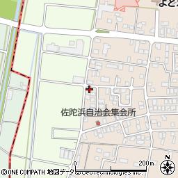 鳥取県米子市淀江町佐陀1111-3周辺の地図