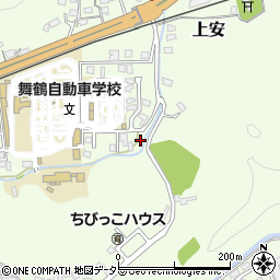 京都府舞鶴市上安679-3周辺の地図