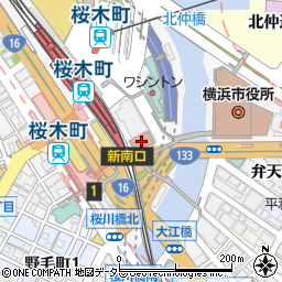 ぴおシティ　横浜ラーメン周辺の地図