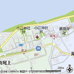 滋賀県長浜市湖北町尾上8周辺の地図