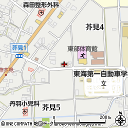 岐阜市役所東部事務所周辺の地図