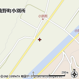 鳥取県鳥取市鹿野町小別所768周辺の地図