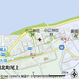 滋賀県長浜市湖北町尾上29周辺の地図