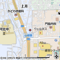 鳥取県倉吉市上井265-2周辺の地図