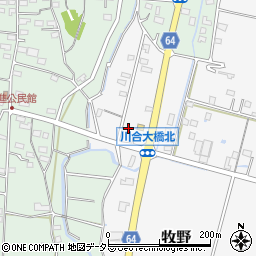 岐阜県美濃加茂市牧野2205周辺の地図