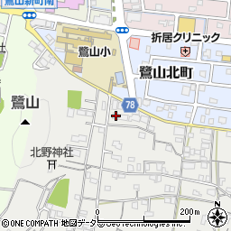 岐阜県岐阜市鷺山132周辺の地図