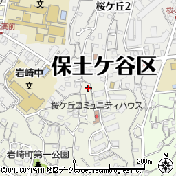 神奈川県横浜市保土ケ谷区岩崎町15-21周辺の地図