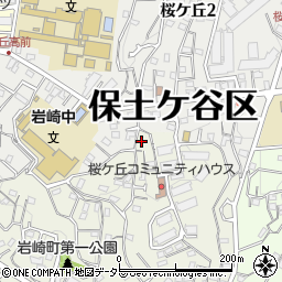 神奈川県横浜市保土ケ谷区岩崎町15-16周辺の地図