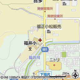 京都府舞鶴市下福井709周辺の地図