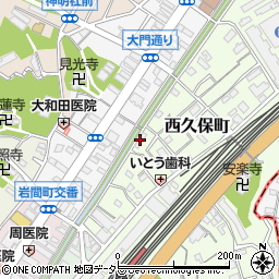 治癒処・洪福寺鍼灸療院周辺の地図