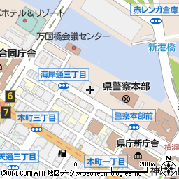 郵船不動産株式会社　横浜支店周辺の地図