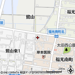 株式会社丸信オカベ　福光店周辺の地図