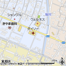 ダイソー米子両三柳店周辺の地図