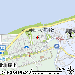 滋賀県長浜市湖北町尾上30周辺の地図