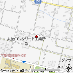 岐阜県美濃加茂市牧野2843周辺の地図
