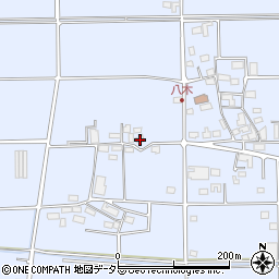 岐阜県揖斐郡大野町公郷2377周辺の地図