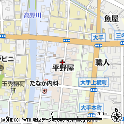 京都府舞鶴市平野屋117周辺の地図