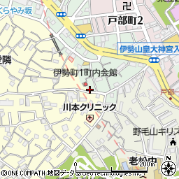 神奈川県横浜市西区伊勢町1丁目35周辺の地図