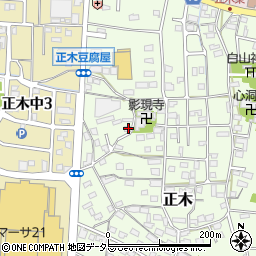 岐阜県岐阜市正木1281周辺の地図