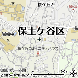 神奈川県横浜市保土ケ谷区岩崎町15-22周辺の地図