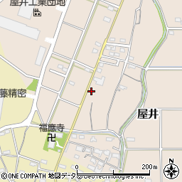 岐阜県本巣市屋井1031-5周辺の地図