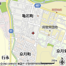 京都府舞鶴市亀岩町123周辺の地図