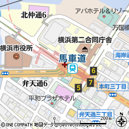タリーズコーヒー馬車道駅店周辺の地図