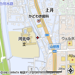 鳥取県倉吉市上井398周辺の地図
