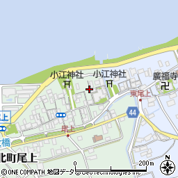 滋賀県長浜市湖北町尾上26周辺の地図