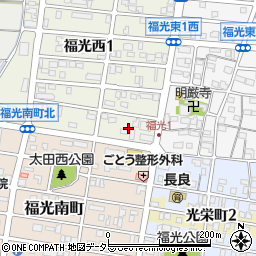 岐阜ヤクルト　販売株式会社　長良センター周辺の地図