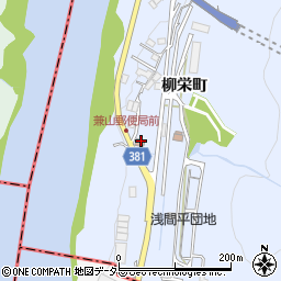 兼山郵便局 ＡＴＭ周辺の地図