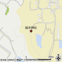 船木神社周辺の地図