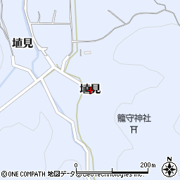 鳥取県東伯郡湯梨浜町埴見周辺の地図