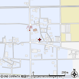 岐阜県揖斐郡大野町公郷2354周辺の地図